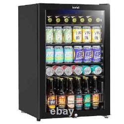 Sealey Dellonda Baridi Drinks Cooler 115L Under Counter Fridge, Lock, LED Light