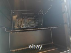 Sia DC2BL Fridge Glass Door Cooler Undercounter Black TESTED+ WARRANTY