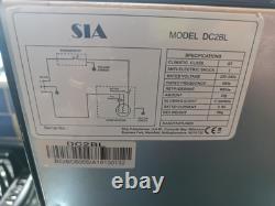 Sia DC2BL Fridge Glass Door Cooler Undercounter Black TESTED+ WARRANTY