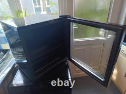 Sia DC2BL Fridge Glass Door Cooler Undercounter Black TESTED+ WARRANTY