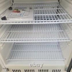 Single Door Stainless Steel Under Counter Fridge Commercial Kitchen 150 Litre