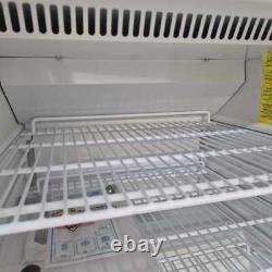 Single Door Under Counter Fridge 150 Litre Black Chiller Commercial Nisbets E