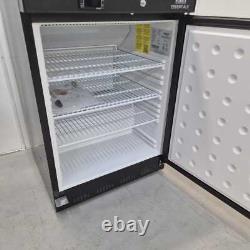 Single Door Under Counter Fridge 150 Litre Black Chiller Commercial Nisbets E