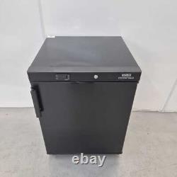 Single Door Under Counter Fridge 150 Litre Black Chiller Commercial Nisbets E