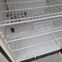 Single Door Under Counter Fridge 150 Litre Black Chiller Commercial Nisbets E