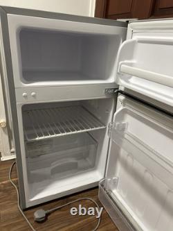 Sliver, Cookology Under Counter, Freestanding Mini Fridge Freezer, 48cm UCFF87SL
