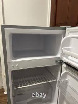 Sliver, Cookology Under Counter, Freestanding Mini Fridge Freezer, 48cm UCFF87SL