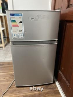 Sliver, Cookology Under Counter, Freestanding Mini Fridge Freezer, 48cm UCFF87SL