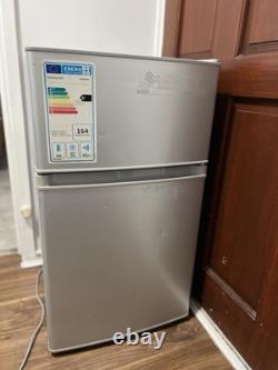 Sliver, Cookology Under Counter, Freestanding Mini Fridge Freezer, 48cm UCFF87SL