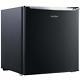 Small 75l Black Square Under Counter Fridge + Reversible Door Ice Box Free Stand