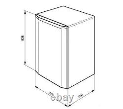 Smeg Fridge White UKFS08EW With Icebox 48cm Under Counter A Graded (SD-127)