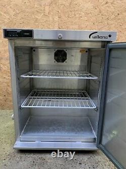 Stainless Steel Williams HA135 SA under counter single door fridge