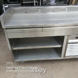 Steeltech Refrigerated Servery Counter Sushi Cupboard Under 180x70cm Never Used