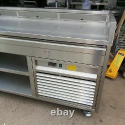 Steeltech Refrigerated Servery Counter Sushi Cupboard Under 180x70cm Never Used