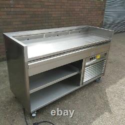Steeltech Refrigerated Servery Counter Sushi Cupboard Under 180x70cm Never Used