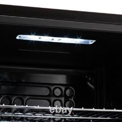 Subcold 115L Under Counter Drinks Fridge Super115 LED Stainless Steel Glass Door