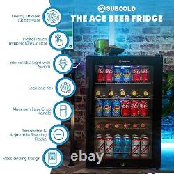 Subcold 130L Beer Fridge ACE130 LED Under-counter Drinks Fridge Auto-Defrost
