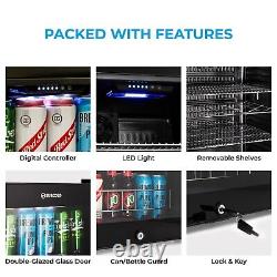 Subcold 90L Beer Fridge ACE90 LED Undercounter Drinks Fridge with Auto-Defrost