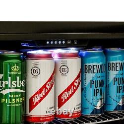 Subcold 90L Beer Fridge ACE90 LED Undercounter Drinks Fridge with Auto-Defrost