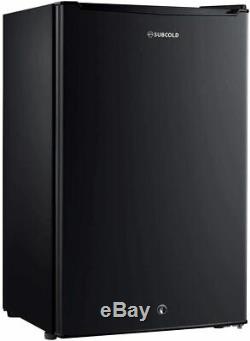 Subcold Eco100 Under Counter Fridge 100 Litre Black With Ice Box & Lock