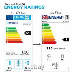 Subcold Eco100 Under Counter Fridge 100 Litre Lockable