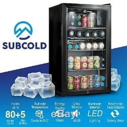 Subcold Super85 LED Fridge 85L Beer, Wine & Drinks Cooler Read Description