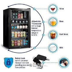 Subcold Super85 LED Under-Counter Kitchen Office Fridge 85L Beer, Wine Drinks