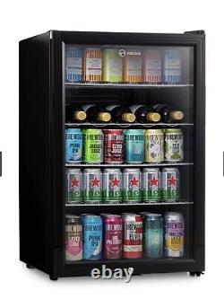 Subcold Super 115 LED Black Under Counter Drinks Fridge Wine & Beer Fridge