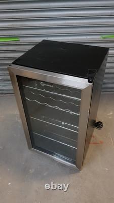 Subcold Super 85 LED Black Under Counter Drinks Display Fridge Wine & Beer Fri