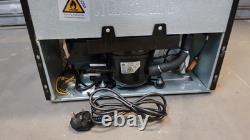 Subcold Super 85 LED Black Under Counter Drinks Display Fridge Wine & Beer Fri