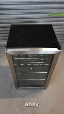 Subcold Super 85 LED Black Under Counter Drinks Display Fridge Wine & Beer Fri