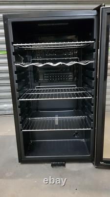 Subcold Super 85 LED Black Under Counter Drinks Display Fridge Wine & Beer Fri