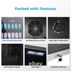 Subcold Tall Drinks Fridge 237L Auto Defrost Subcold Maxi250 Stainless Steel