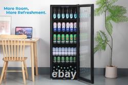 Subcold Tall Drinks Fridge 237L Drinks Cooler Auto Defrost Subcold Maxi250 Black