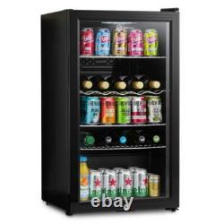Subcold Under Counter Drinks Fridge Freestanding 85L Glass Door Super85 LED