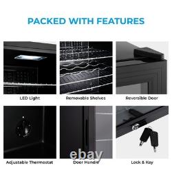 Subcold Under Counter Drinks Fridge Freestanding 85L Glass Door Super85 LED