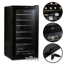 Subcold Viva28 LED Refurbished Grade C Wine Fridge Black 3-18°C 28 Bottle