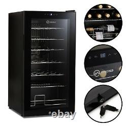 Subcold Viva28 LED Refurbished Grade C Wine Fridge Black 3-18°C 28 Bottle