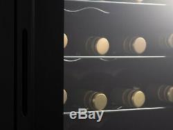 Subcold Viva28 LED Refurbished Grade C Wine Fridge Black 3-18°C 28 Bottle