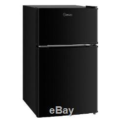 Swan 87L Under Counter Fridge Freezer Black Brand New