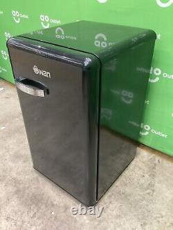 Swan Retro Fridge with Ice Box Black F Rated SR11035BN #LF62556