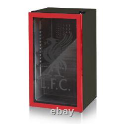 Swan Under Counter Fridge Liverpool FC 80L Glass Fronted