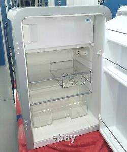 Teknix T130RDS Retro Style Fridge Silver 122 Litre See Description