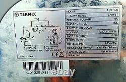 Teknix T130RDS Retro Style Fridge Silver 122 Litre See Description