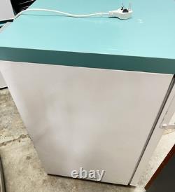The Lec Medical LSC119UK is a 119-litre under-counter laboratory fridge-freezer