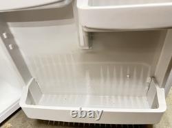 The Lec Medical LSC119UK is a 119-litre under-counter laboratory fridge-freezer