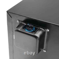 Under Counter Bottle Cooler Back Bar Glass Door Display Fridge Wine Cooler 92l