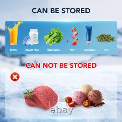 Under Counter Drinks Fridge 40L Beer / Wine Cooler, LED Light + Aoijfamslzvurlmqc