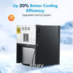 Under Counter Drinks Fridge 40L Beer / Wine Cooler, LED Light + Cgjwrpbifumqguexq