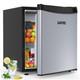 Under Counter Fridge, 45l Small Fridge With Cooler Box, Mini Fridge 41 Db Quiet